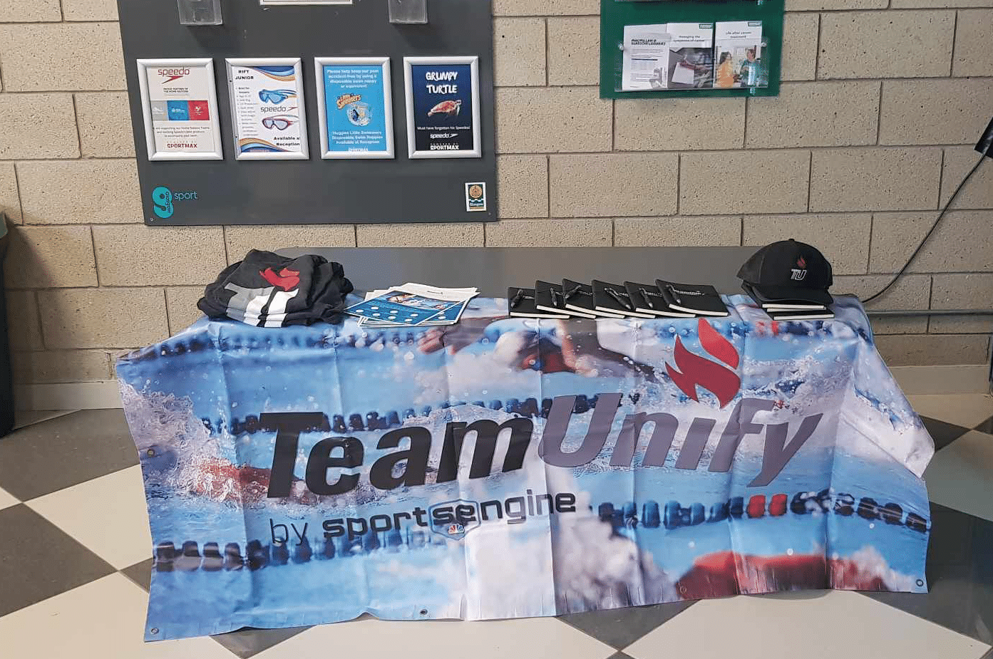Scottish swimming booth